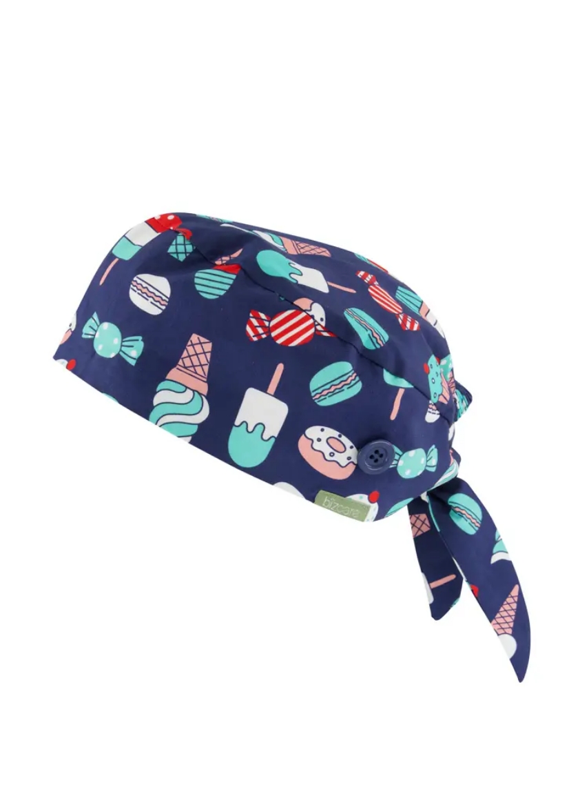 Picture of Biz Care, Printed Unisex Scrub Cap